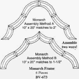 Bevel Cluster - Monarch Frame