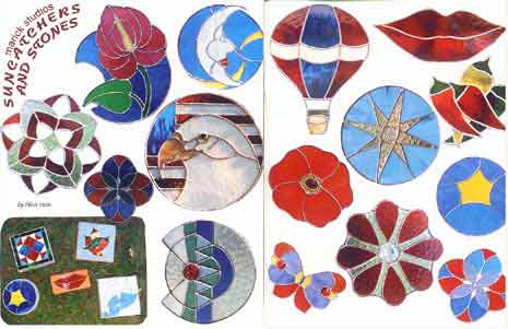 Stained Glass Suncatcher Pattern Book