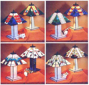 Stained Glass Lamp Pattern Books - Prairie Lamps
