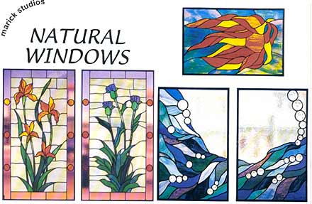 Stained Glass Window Pattern Book - Natural Windows