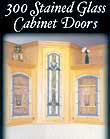 Stained Glass Cabinet Door Pattern Book