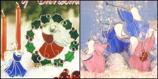 Stained Glass Christmas Pattern Book