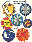 Sun, Moon, Stars Suncatchers