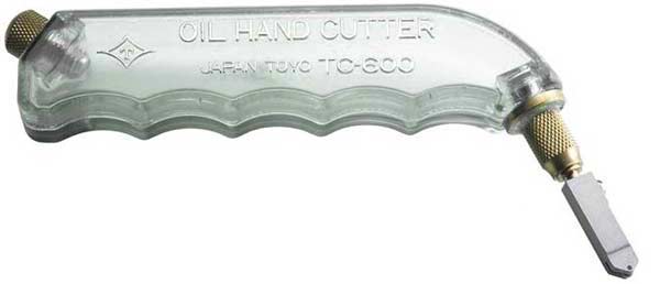 Toyo Pistol Grip Glass Cutter With Oil Reservoir, Pattern Head/Tip - Mosaic  Tile Mania