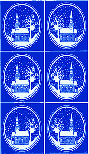 Etching Stencil - Churches