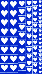 Etching Stencil - Hearts