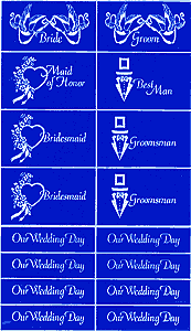 Etching Stencil - Wedding