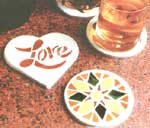 Stained Glass Mosaic Coaster