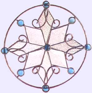 Stained Glass Beginner Kit - Star Snowflake